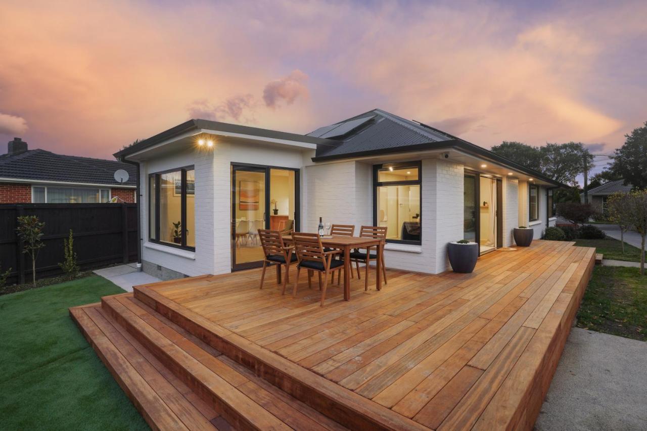 Private, Family-Friendly Home, 4Br By Airport & Free Parking Christchurch Luaran gambar