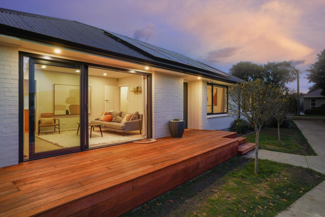 Private, Family-Friendly Home, 4Br By Airport & Free Parking Christchurch Luaran gambar